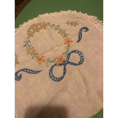 Needlepoint Table or Dresser Cover