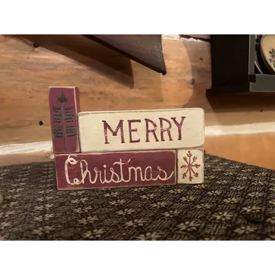 Merry Christmas Blocks