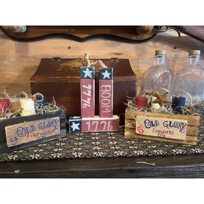 Old glory fire works