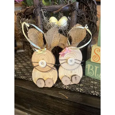 Hanging bunnies
