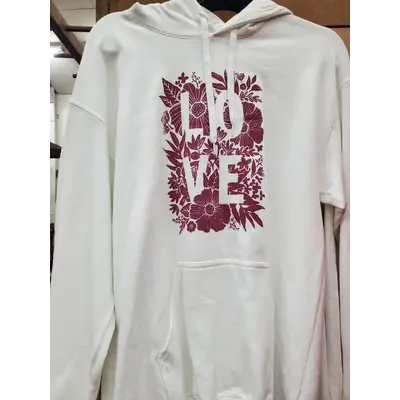 Love hoodie- large