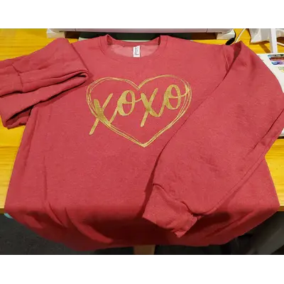 XOXO sweatshirt- XXlarge