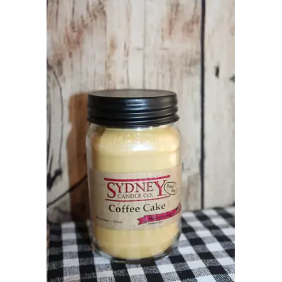 104  Coffee Cake - Sydney Candle 15.5 oz Jar