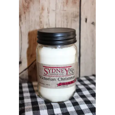 149  Victorian Christmas - Sydney Candle 15.5 oz Jar