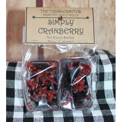 #39 Candlesmiths Simply Cranberry - Primitive Melts