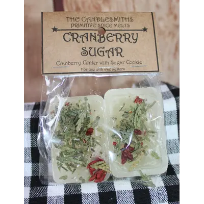 #302 Candlesmiths Cranberry Sugar - Primitive Melts