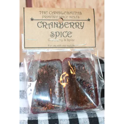 # 309 Candlesmiths Cranberry Spice - Primitive Melts