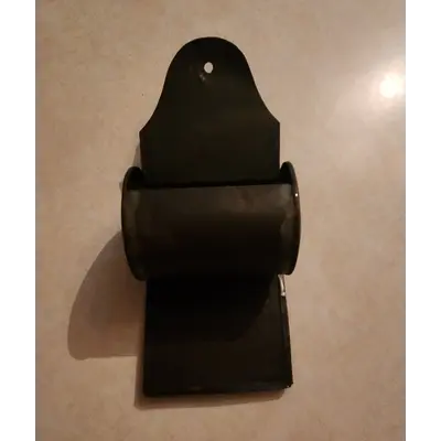 Primitive tin match strike