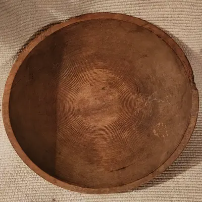 Wooden bowl