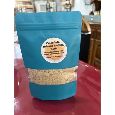 Calendula healing bath soak bag 5 oz sampler