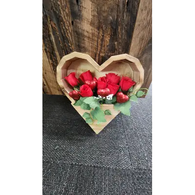 Heart Floral Hanger