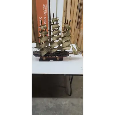 Antique wooden tall ship Buccaneer