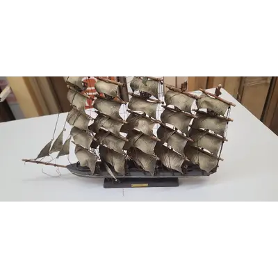 Antique wooden tall ship Challenge 1981