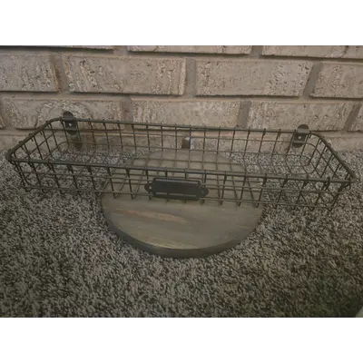 sm wire shelf basket