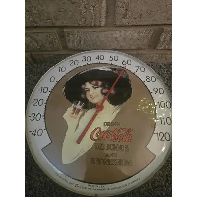 coca cola thermometer