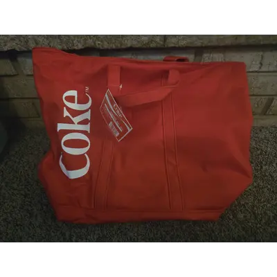 coca cola insulated tote bag