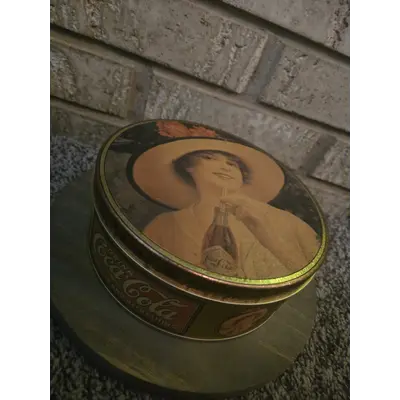 vintage coca cola tin