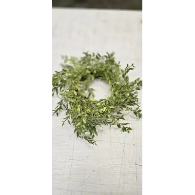 Lemon Grass 5 Inch Grapevine Candle Ring