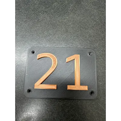 21 Plate