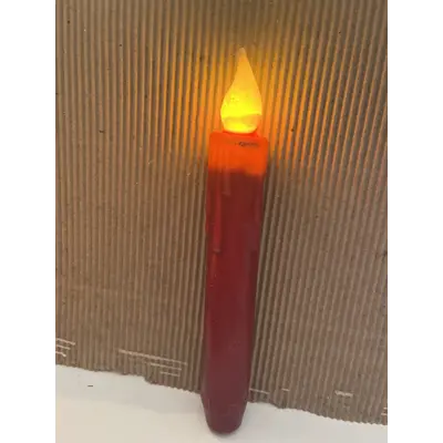 6 inch Burgundy Taper Timer