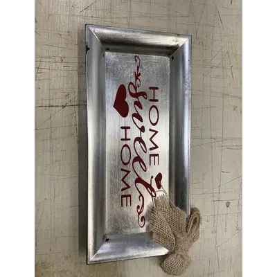 Home Sweet Home Red Small (corner broke / discounted)