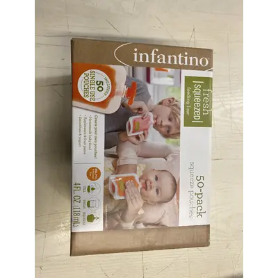 Infantino Single Use Pouches - 50 pack
