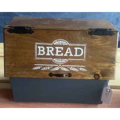 Bread box: blue/gray