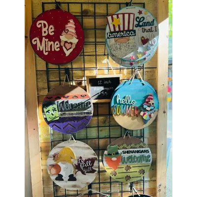 Assorted doorhangers