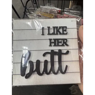 I like her butt tile