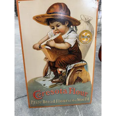 Ceresota Flour tin sign