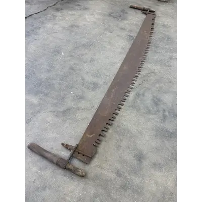 Two man Cross Cut Saw rust