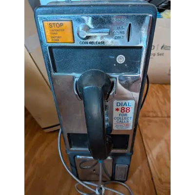 Vintage payphone - no internals
