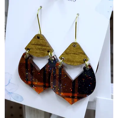 Earrings, Premium Hand Painted or Custom Acrylic, Assorted Styles $14 per pair