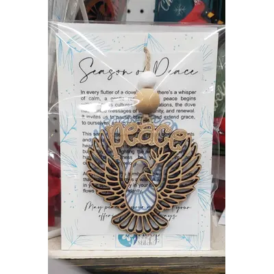 Peace, Story Ornament, Keepsake Gift