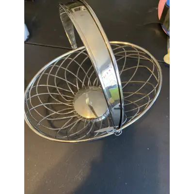 Fy-silver plated basket