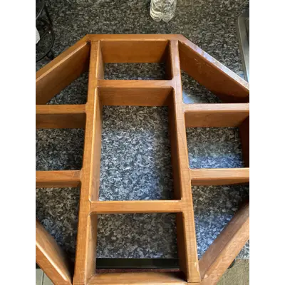 Fy-vintage octagon shelf