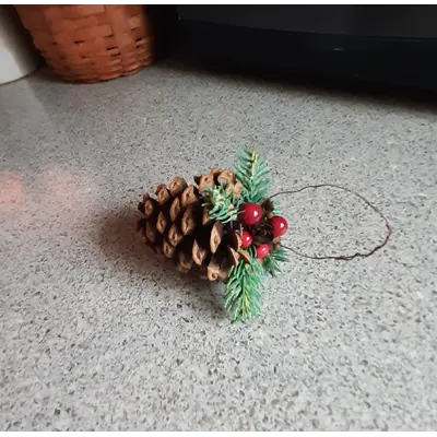 Pinecone  ornament