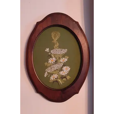 Framed embroidery