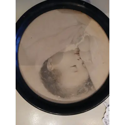 1932 print baby sleeping