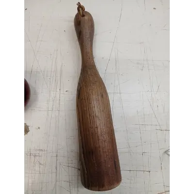 Antique wood potato masher
