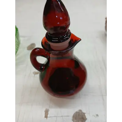 Vintage red avon cruet