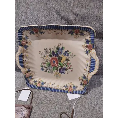 Vintage rare square handled Royal Doulton  The vernon