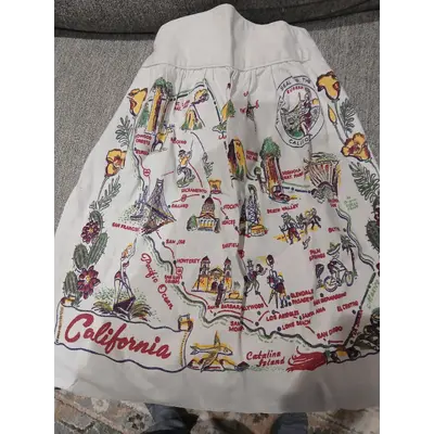 Vintage California apron
