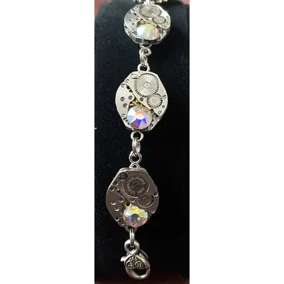 AB Crystal Movement Bracelet