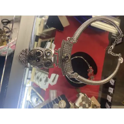 Owl Statement with Earrings