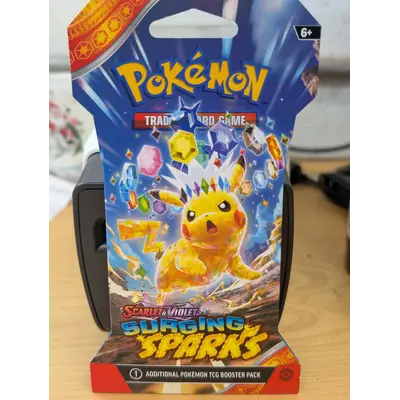 2024 Pokemon surging sparks pikachu booster pack