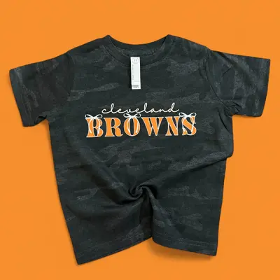 3T Cleveland Browns w/ Bows