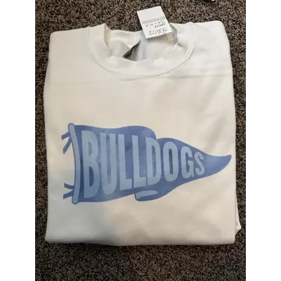Adult S Bulldogs Flag Crewneck