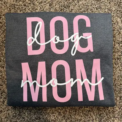 Adult L Dog Mom Crewneck