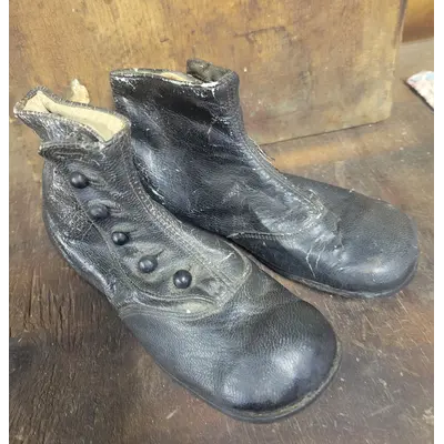 Antique children's shoes